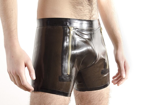 Rubber sailors shorts - rubber, "sailors"