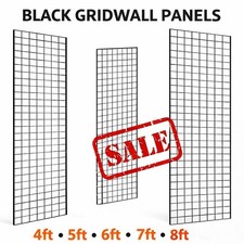 NEW HEAVY DUTY GRID MESH BLACK