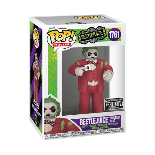 Funko pop beetlejuice - beetlejuice, shrunken