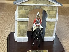 W BRITAINS TOY SOLDIERS HORSEGUARDS FAMOUS LANDMARKS 1990 BOXED SET #8903