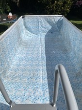 Bestway Above Ground Swimming Pool Rectangular Power Steel