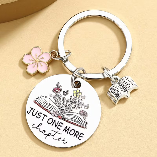 Book keyring birthday - book, birthday/