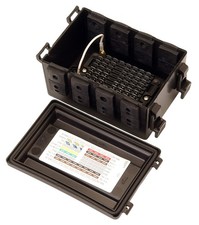 Rubbolite M120 16 Way Junction Box Double Height HGV Lorry Truck Trailer