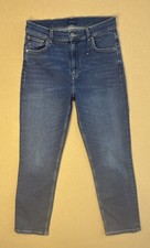 GANT Jeans Women’s W30 Blue Cropped Slim Fit Stretch Mid Rise Quality Denim