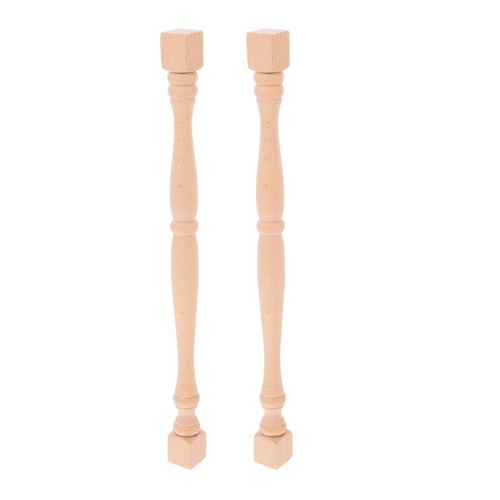 2pcs solid wood - ,