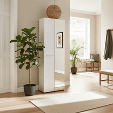 Almira White High Gloss Slim