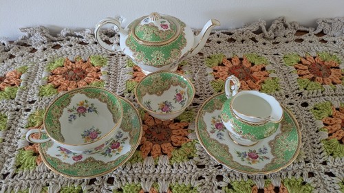 Vintage paragon honiton fine - paragon, "honiton"
