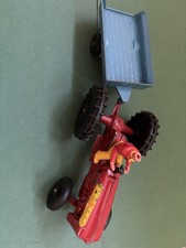 Vintage Lone Star Farm King Tractor and Trailer Collectable Model 