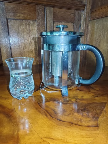 Glass tea brew infuser - glass,