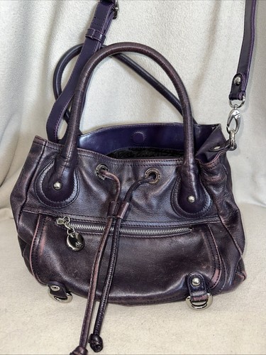 Anne klein purple leather - klein,