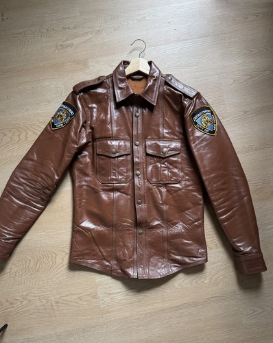 Leather shirt bluf - leather, motorcycle