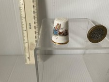 VINTAGE PORCELAIN THIMBLE