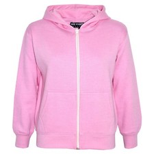 Kids Girls Unisex Plain Fleece