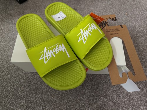 Nike stussy benassi slides - x,