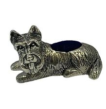 STERLING SILVER PIN CUSHION IN