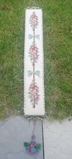 Vintage old tapestry bell pull - vintage,