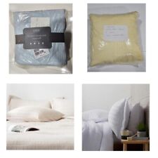 Cozee Home Supersoft Textured Stripe 6 Piece Duvet Set- Summer-  Options 