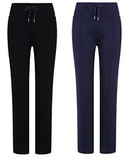 M&S Womens Joggers Zipped Pockets Yoga Pants Straight Jogging Bottoms Sport