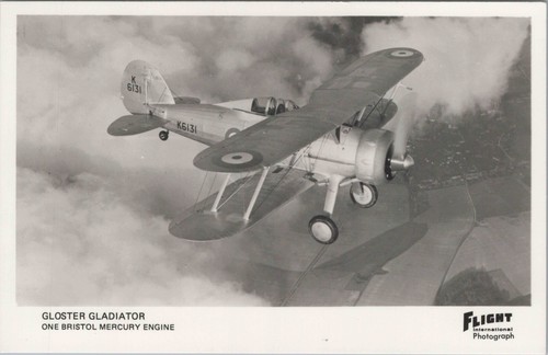 Gloster gladiator real photo - gladiator,