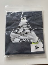 Palace X Nike Tri Swoosh T-Shirt - Charcoal - Size XL