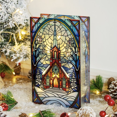 Stained glass light - stained,