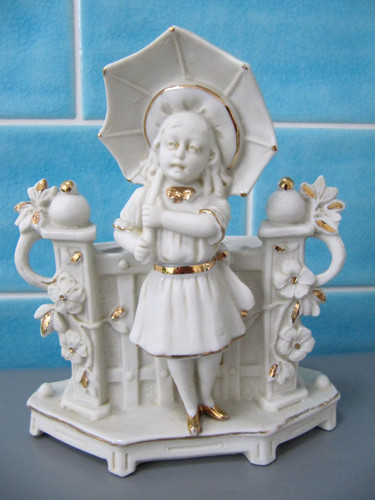 Victorian spill vase - victorian, umbrella