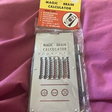 Magic Brain Calculator Vintage with Stylus