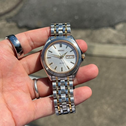 Seiko two tone - seiko, sq