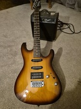 Gio Ibanez Electric Guitar with Amplifier