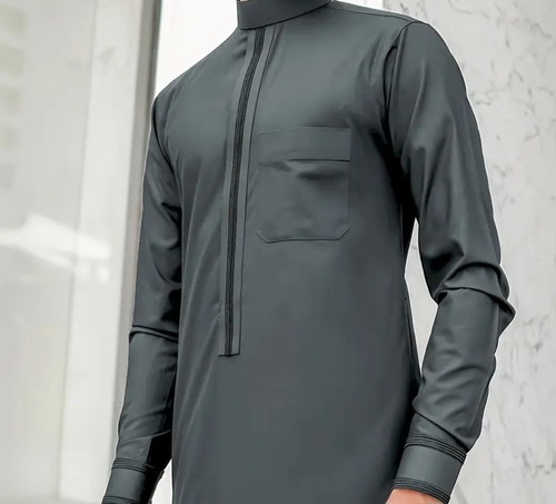 Mens long sleeve muslim - sleeve,