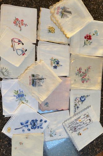 Vintage embroidered cloth - vintage,