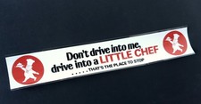 Little Chef Car Sticker Window