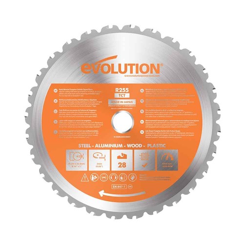 Evolution 255mm multi - evolution, multi-material