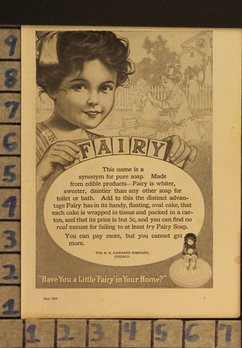 1910 fairy soap girl - 1910,