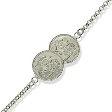 STERLING SILVER SOLID DOUBLE