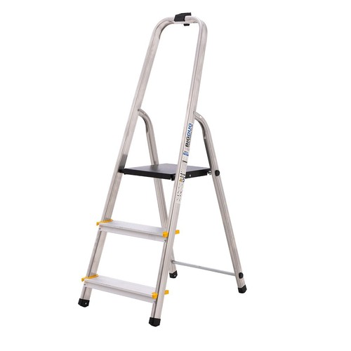 Bigdug aluminium step ladder - aluminium,