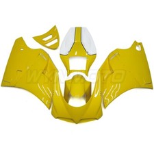 Gloss Yellow White Fairings