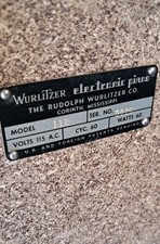  Vintage Wurlitzer 112