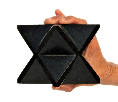 Natural black tourmaline - black,