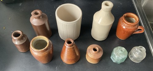 Stoneware bottles jars and - jars,,