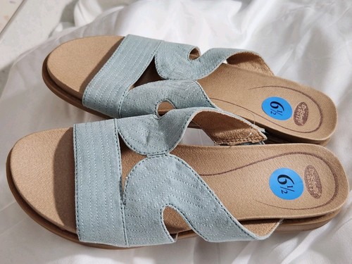 Scholls kourtney pale aqua - scholls,
