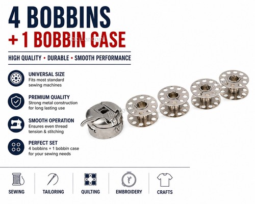 5pcs steel bobbins shuttle - &,