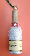Novelty Campagne Bottle Glass
