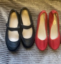 2 x Pairs Size 3 Ladies Shoes