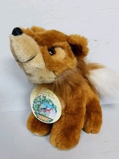  The Animals of Farthing Wood 'Fox'  Plush toy 1992 with tags excellent HORNBY