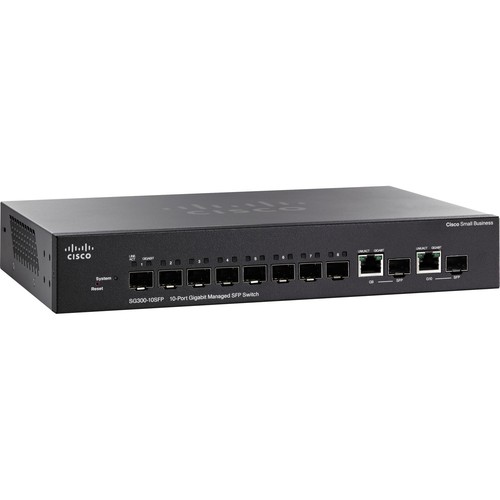 Cisco sg350 gigabit - sg350-10, managed