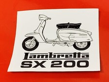 LAMBRETTA SX200 100MM X 80MM