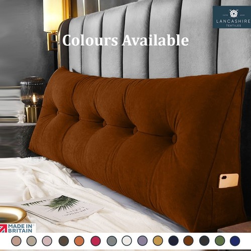 Headboard wedge pillow cushion - wedge,