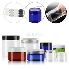 Empty Plastic Cosmetic Pot for