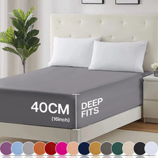 40CM Fitted Sheet Extra Deep